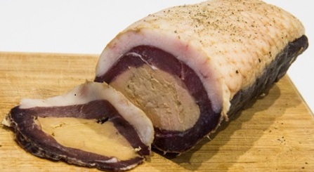 magrets séchés au gites du Beaumont
